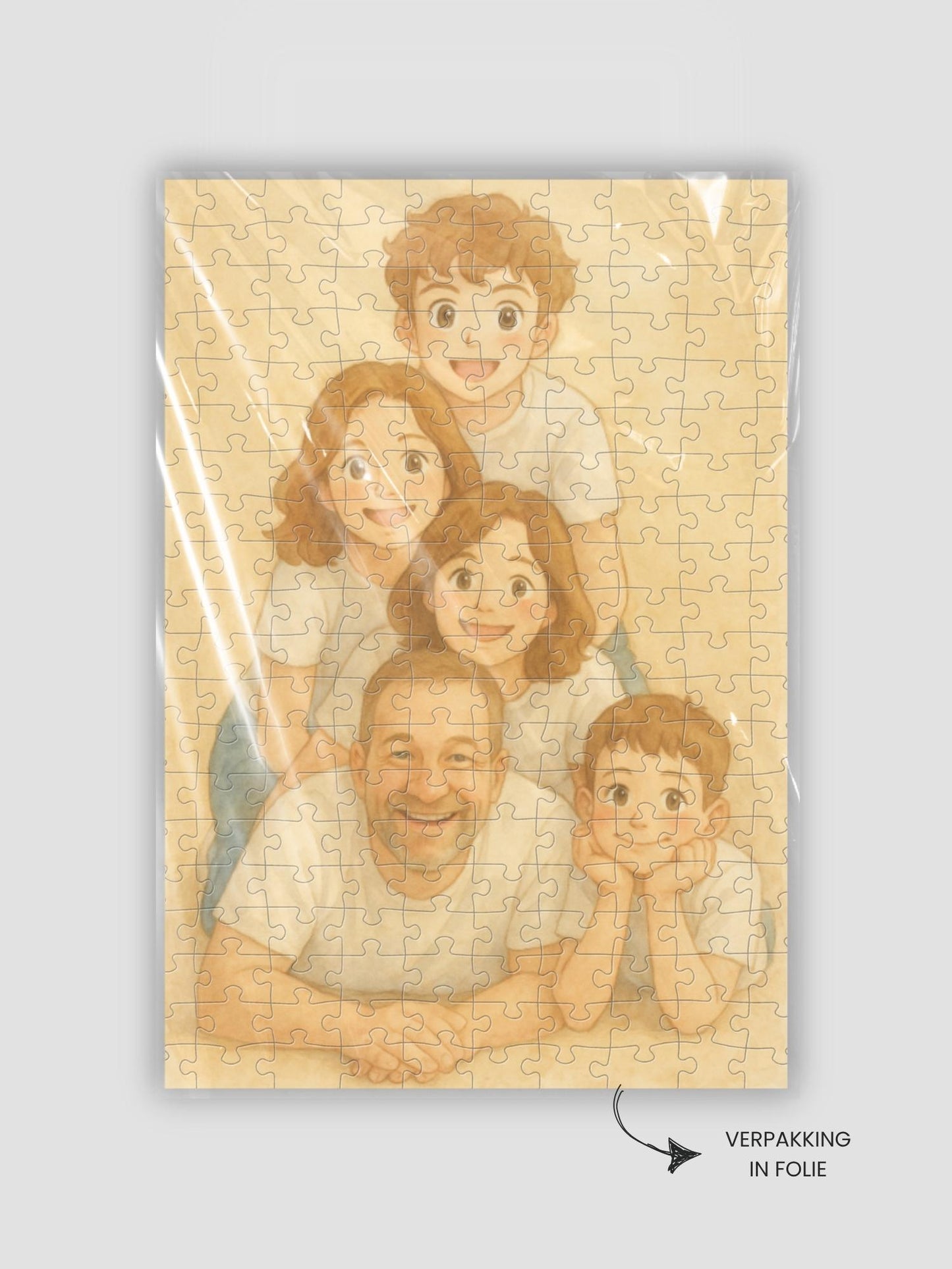 Fotopuzzel van puuzl in stijl Nostalgia. Unieke puzzel verpakt in folie. Makkelijk om cadeau te geven op direct op te laten sturen. Mogelijk om in te lijsten. Een gepersonaliseerde puzzel voor de ontvanger.