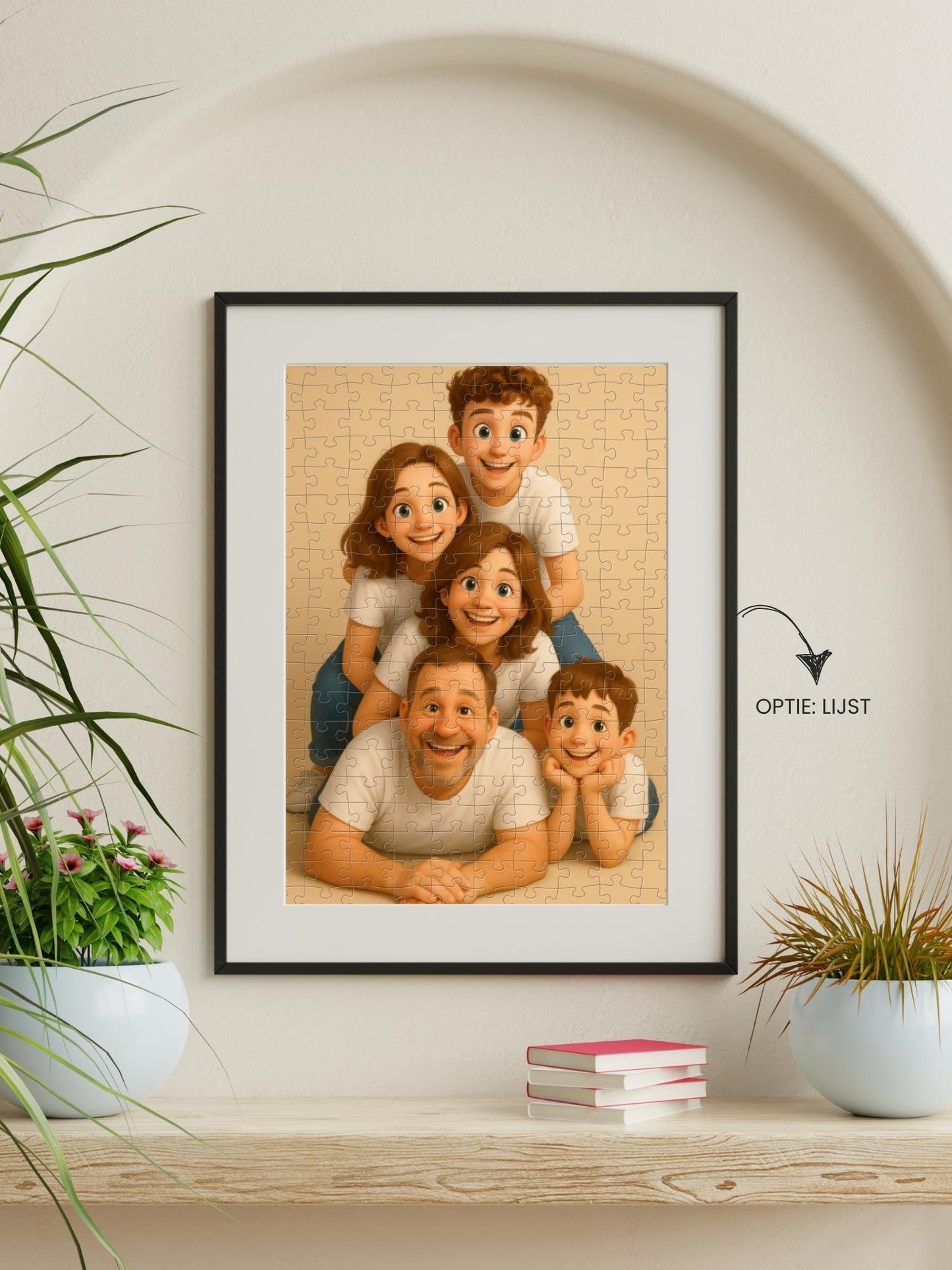Cadeau idee voor een echte verassing. Een puzzel gemaakt van jou foto bij puuzl. De uitkomst is een unieke illustratie van jouw foto in een stijl zoals Cartoon. Mooi cadeau voor een jubileum, valentijn of gewoon zomaar. Cadeausets ook beschikbaar op de site van puuzl.